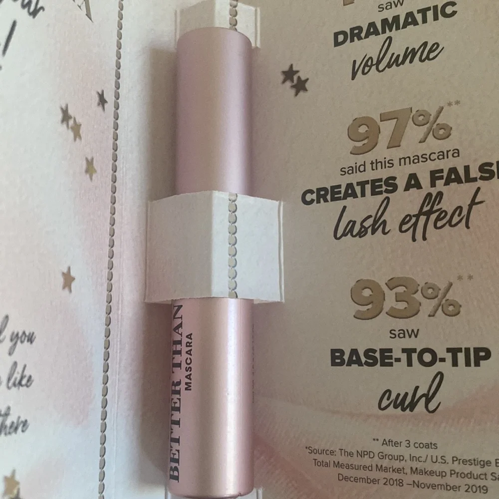 TOO FACED Better Than Sex Mascara Travel Purse Size 0.17oz